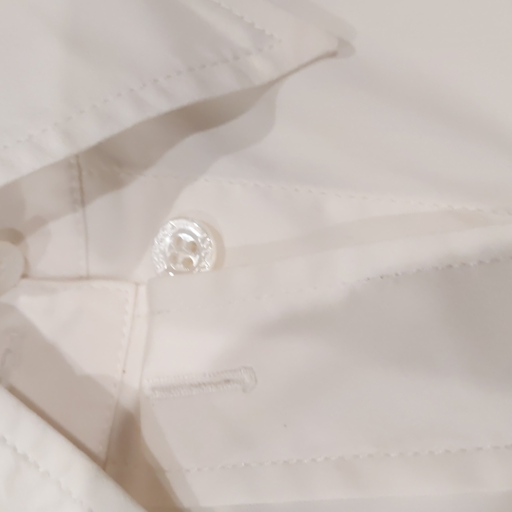 Escada White Button Up Blouse - image 5